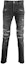 Buy BALMAIN SS21 Jeans Slim Fit Lelaki Hitam Kelabu Distressed VH1MG010001D-0PA