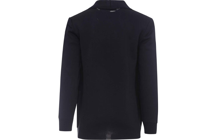 Lookbook 巴尔曼 SS21 纯色双排扣针织西装外套 VH0TH055K005-6UB