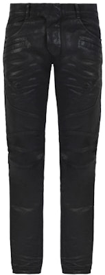 巴尔曼SS21水洗修身黑色牛仔裤时尚款式 W6HD504D-309W-176 Buy 巴尔曼SS21水洗修身黑色牛仔裤时尚款式 W6HD504D-309W-176