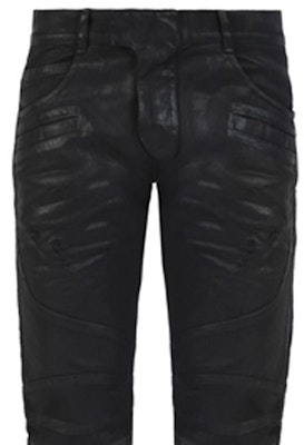 巴尔曼SS21水洗修身黑色牛仔裤时尚款式 W6HD504D-309W-176 Details for 巴尔曼SS21水洗修身黑色牛仔裤时尚款式 W6HD504D-309W-176