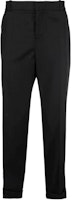 BALMAIN SS22 Black Ankle-Length Tailored Casual Pants. XH0PM031WB120PA BALMAIN SS22 Black Ankle-Length Tailored Casual Pants. XH0PM031WB120PA