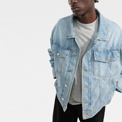 발망 SS22 워싱 데님 싱글 브레스티드 재킷 블루. XH1TC145DB53-6FC Purchase 발망 SS22 워싱 데님 싱글 브레스티드 재킷 블루. XH1TC145DB53-6FC