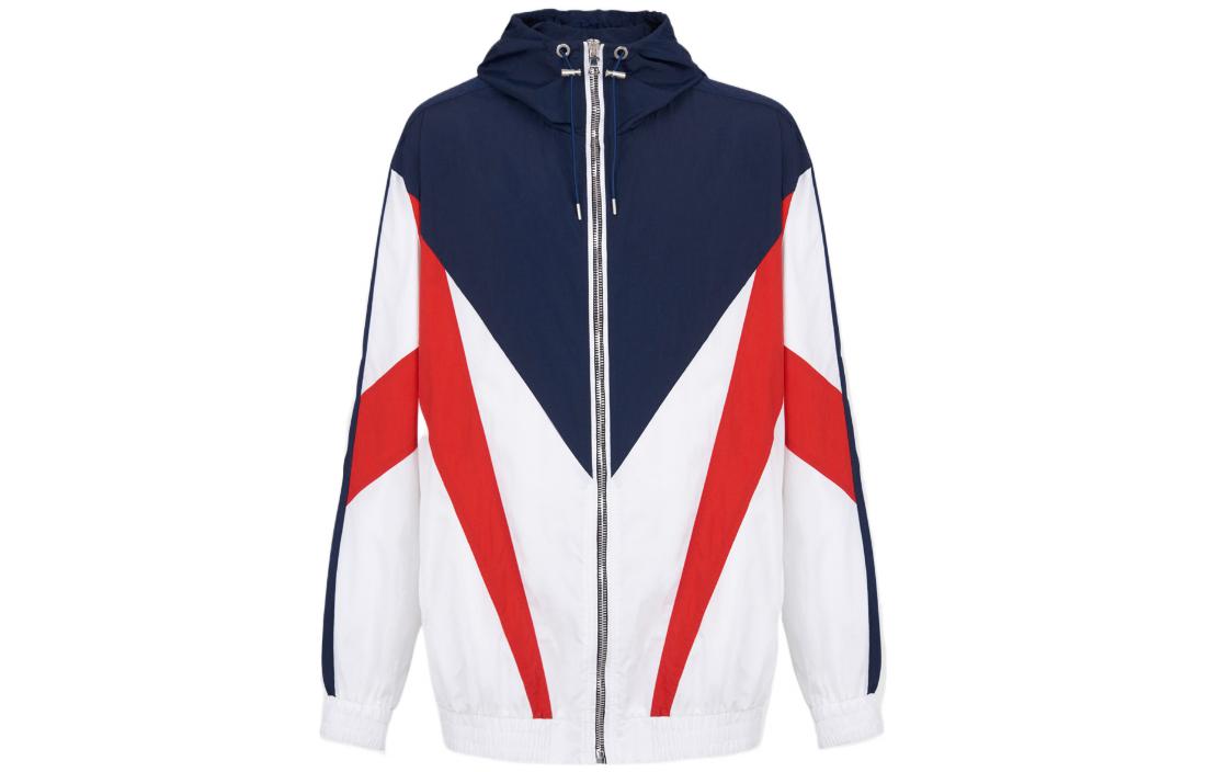 Balmain SS22 Colorblock Zipped Jacket Multi-Color XH2TG054XB06SEX