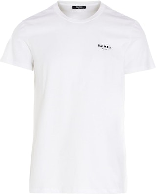 BALMAIN SS22 標誌短袖圓領T恤 白色 XH0EF000BB04-GAB Order BALMAIN SS22 標誌短袖圓領T恤 白色 XH0EF000BB04-GAB