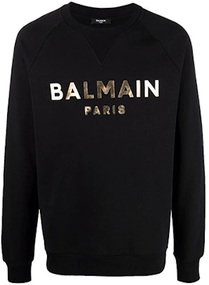 巴尔曼 SS22 标志印花套头衫 黑色. XH1JQ005BB29-EAD Buy 巴尔曼 SS22 标志印花套头衫 黑色. XH1JQ005BB29-EAD