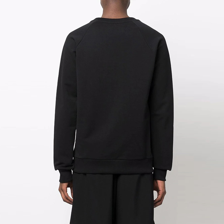 Shop 巴尔曼 SS22 标志印花套头衫 黑色. XH1JQ005BB29-EAD