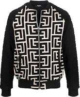 Balmain SS22 Striped Bomber Jacket Men’s Black XH1TF109BB08-GFE Balmain SS22 Striped Bomber Jacket Men’s Black XH1TF109BB08-GFE