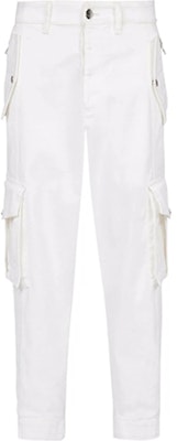 バルマン SS22 テーパード カーゴ デニムパンツ ホワイト メンズ XH0MH105DC10-0FA Buy バルマン SS22 テーパード カーゴ デニムパンツ ホワイト メンズ XH0MH105DC10-0FA