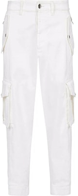 バルマン SS22 テーパード カーゴ デニムパンツ ホワイト メンズ XH0MH105DC10-0FA Order バルマン SS22 テーパード カーゴ デニムパンツ ホワイト メンズ XH0MH105DC10-0FA