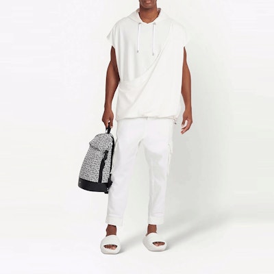 バルマン SS22 テーパード カーゴ デニムパンツ ホワイト メンズ XH0MH105DC10-0FA Purchase バルマン SS22 テーパード カーゴ デニムパンツ ホワイト メンズ XH0MH105DC10-0FA