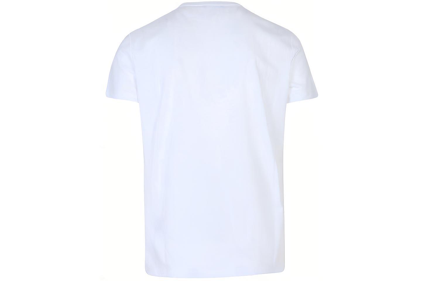 BALMAIN SS22 White Letter Logo Print Crew Neck T-Shirt for Men XH1EF000BB23-GAB 圖 3