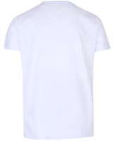 Lookbook BALMAIN SS22 白色字母Logo印花男士圓領T恤 XH1EF000BB23-GAB