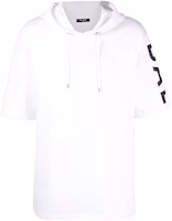 Balmain SS22 White Sweatshirt with Solid Logo Print YH1JL000BB15GAB Balmain SS22 White Sweatshirt with Solid Logo Print YH1JL000BB15GAB