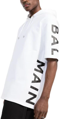 巴尔曼 SS22 白色卫衣搭配纯色标志印花 YH1JL000BB15GAB Purchase 巴尔曼 SS22 白色卫衣搭配纯色标志印花 YH1JL000BB15GAB