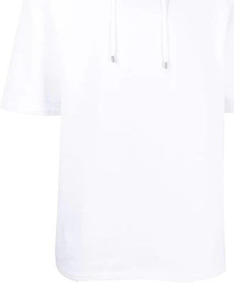 巴尔曼 SS22 白色卫衣搭配纯色标志印花 YH1JL000BB15GAB Sizing 巴尔曼 SS22 白色卫衣搭配纯色标志印花 YH1JL000BB15GAB