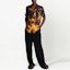 Lookbook BALMAIN SS23 Black Contrast Pattern Button-Up Short Sleeve Shirt. AH0HN013XF57-EHI