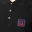 Details for BALMAIN SS23 黑色純色刺繡字母POLO衫 BH1GC025BC43-EJJ