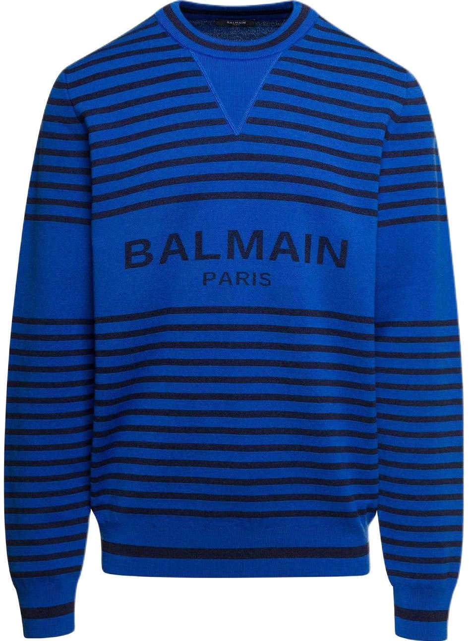 balmain-ss-23-blue-logo-striped-knit-pullover-sweater-ah-1-kd-000-kd-93-shf
