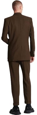 BALMAIN SS23 더블브레스트 캐주얼 블레이저 라이트 브라운 AH0SG030WB028AN Shop BALMAIN SS23 더블브레스트 캐주얼 블레이저 라이트 브라운 AH0SG030WB028AN