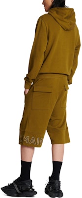 巴尔曼 SS23 高腰棕色刺绣Logo短裤 AH1OA110BC22UEN Shop 巴尔曼 SS23 高腰棕色刺绣Logo短裤 AH1OA110BC22UEN