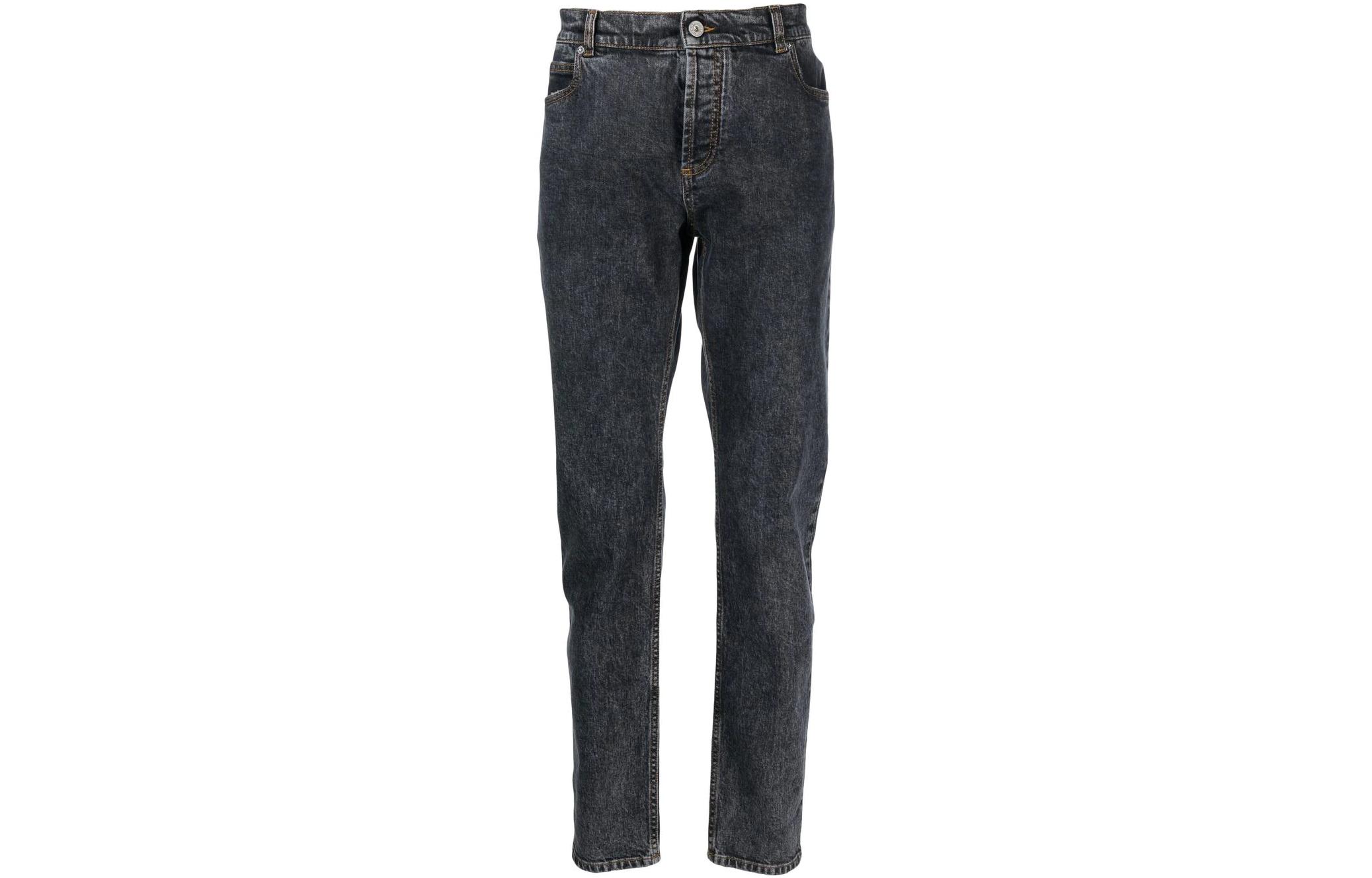 Order 巴爾曼 SS23 高腰直筒牛仔褲 黑色 AH1MG000DD10-0PC