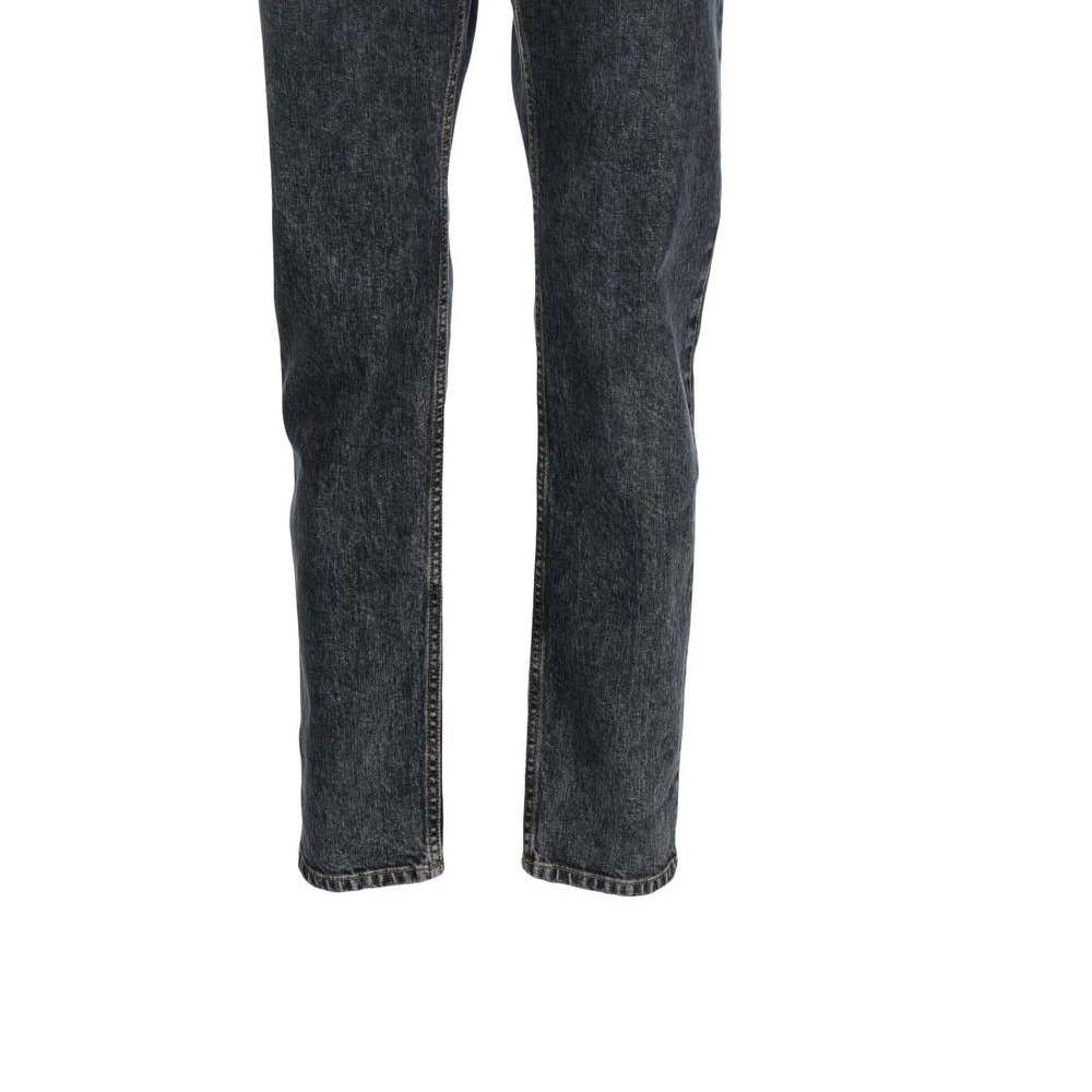 Sizing 巴爾曼 SS23 高腰直筒牛仔褲 黑色 AH1MG000DD10-0PC