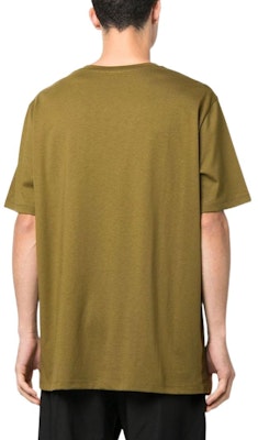BALMAIN SS23 Olive Logo Print Crewneck Short Sleeve T-Shirt. AH1EG010BC22-UEN Shop BALMAIN SS23 Olive Logo Print Crewneck Short Sleeve T-Shirt. AH1EG010BC22-UEN