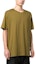 Purchase BALMAIN SS23 Olive Logo Print Crewneck Short Sleeve T-Shirt. AH1EG010BC22-UEN