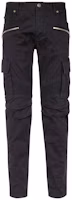 Order BALMAIN SS23 修身直筒黑色牛仔褲 BH1MH016-CD96-0PA