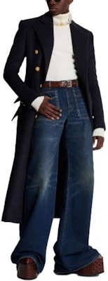 발망 SS23 화이트 하이넥 니트 풀오버 스웨터 BH1KH015KE93-0KA Shop 발망 SS23 화이트 하이넥 니트 풀오버 스웨터 BH1KH015KE93-0KA