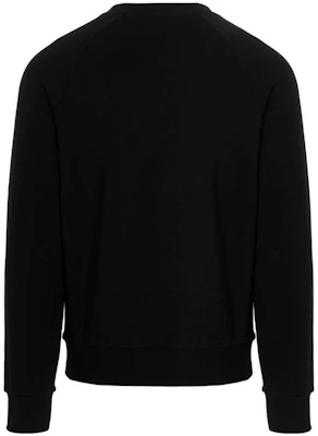Balmain SS23 Black Pullover Sweatshirt with Logo Print AH1JQ005BB99 Lookbook Balmain SS23 Black Pullover Sweatshirt with Logo Print AH1JQ005BB99