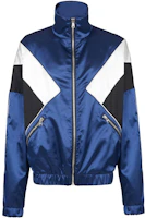 Balmain SS23 Colorblock Letter Logo Jacket Blue BH1TG188XG37-SJI Balmain SS23 Colorblock Letter Logo Jacket Blue BH1TG188XG37-SJI