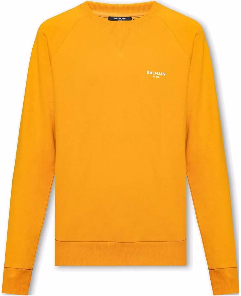 balmain-ss-23-orange-crewneck-sweatshirt-with-letter-print-ah-1-jq-005-bb-04-kbj