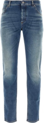 BALMAIN SS23 Seluar Jeans Slim Fit Lelaki Warna Solid Denim. BH1MG000-DD64-6FF Order BALMAIN SS23 Seluar Jeans Slim Fit Lelaki Warna Solid Denim. BH1MG000-DD64-6FF