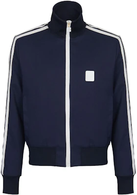 Balmain SS23 Striped Printed Stand Collar Jacket Blue () BH1TF450WB02-SJY Buy Balmain SS23 Striped Printed Stand Collar Jacket Blue () BH1TF450WB02-SJY