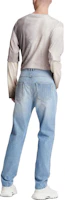 Purchase BALMAIN SS23 水洗直筒牛仔褲 藍色 男士丹寧褲 AH1MM000DD09-6FF