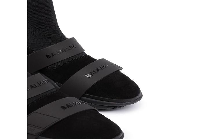 Balmain Suede 'Black' 圖 4