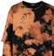 Sizing BALMAIN Tie-Dye Layered Crewneck Long-Sleeve T-Shirt Orange SS23 AH1JQ043BC08-WAA