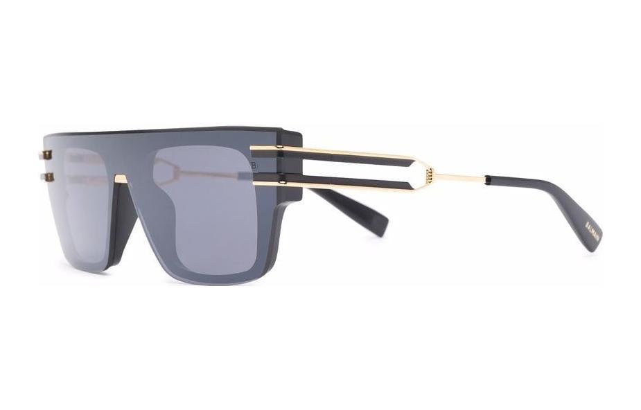 Order 巴尔曼潮流方形墨镜 黑色 BPS124A148SOLDATBLKGLD