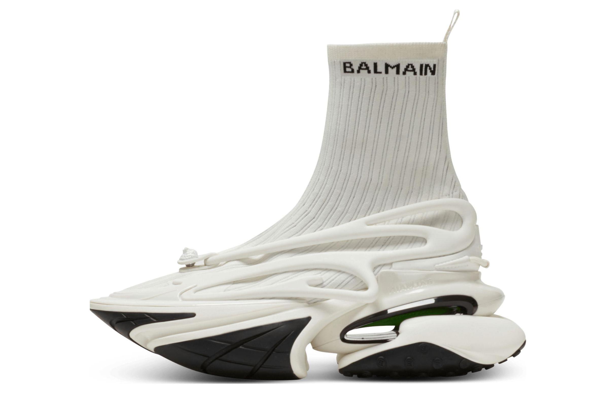 Balmain Unicorn High 'White' BM1VH343KLKB-GAB