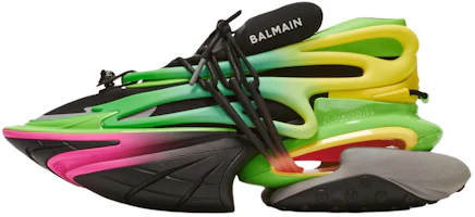 BALMAIN Unicorn Leather Low-Top Sneakers Multicolor Casual Shoes CM1VJ309KNCMEAH BALMAIN Unicorn Leather Low-Top Sneakers Multicolor Casual Shoes CM1VJ309KNCMEAH