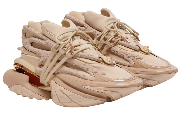 Order Balmain Unicorn Low 'Beige Krem' AM1VJ309KESC-0CM