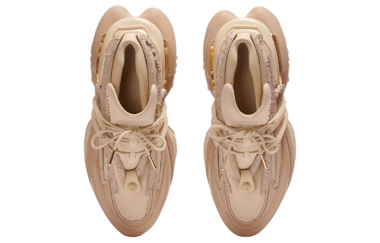 Lookbook Balmain Unicorn Low 'Beige Krem' AM1VJ309KESC-0CM