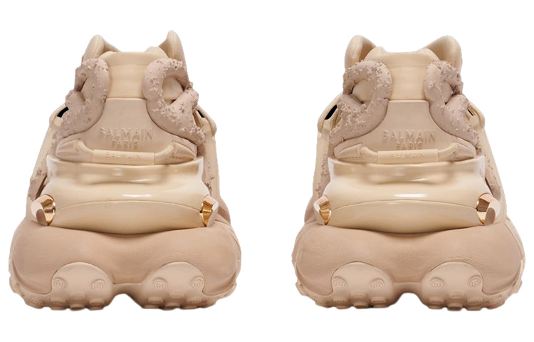 Shop Balmain Unicorn Low 'Beige Krem' AM1VJ309KESC-0CM