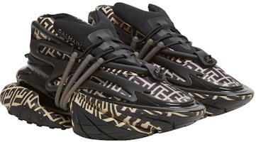 Balmain Unicorn Low 'Hitam' AM1VJ309KPNRGFE Lookbook Balmain Unicorn Low 'Hitam' AM1VJ309KPNRGFE