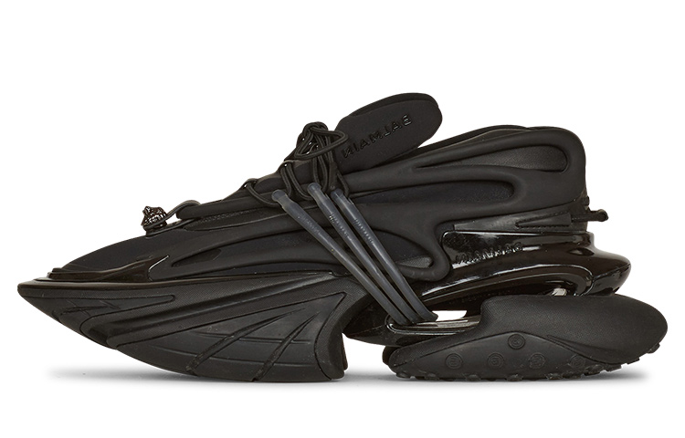 Balmain Unicorn Low 'Black' YM1VJ309KNSC-0PA