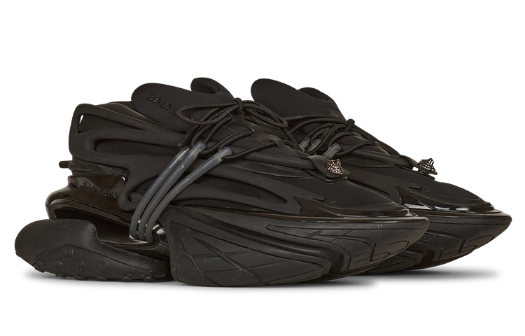 Order Balmain Unicorn Low 'Hitam' YM1VJ309KNSC-0PA