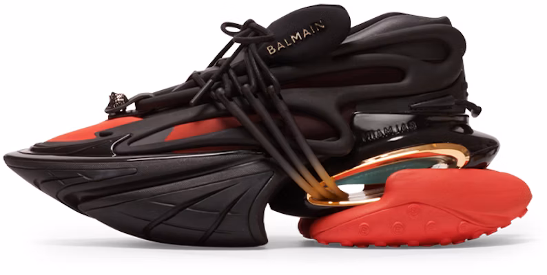 Balmain Unicorn Low 'Hitam Merah' AM1VJ309TNCS-EGU Buy Balmain Unicorn Low 'Hitam Merah' AM1VJ309TNCS-EGU