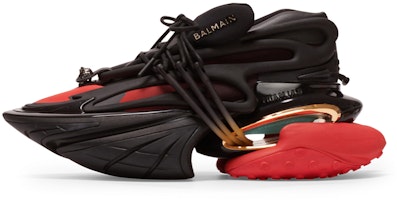 Balmain Unicorn Low 'Black Red' AM1VJ309TNCS-EGU Balmain Unicorn Low 'Black Red' AM1VJ309TNCS-EGU