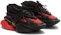 Balmain Unicorn Low 'Hitam Merah' AM1VJ309TNCS-EGU